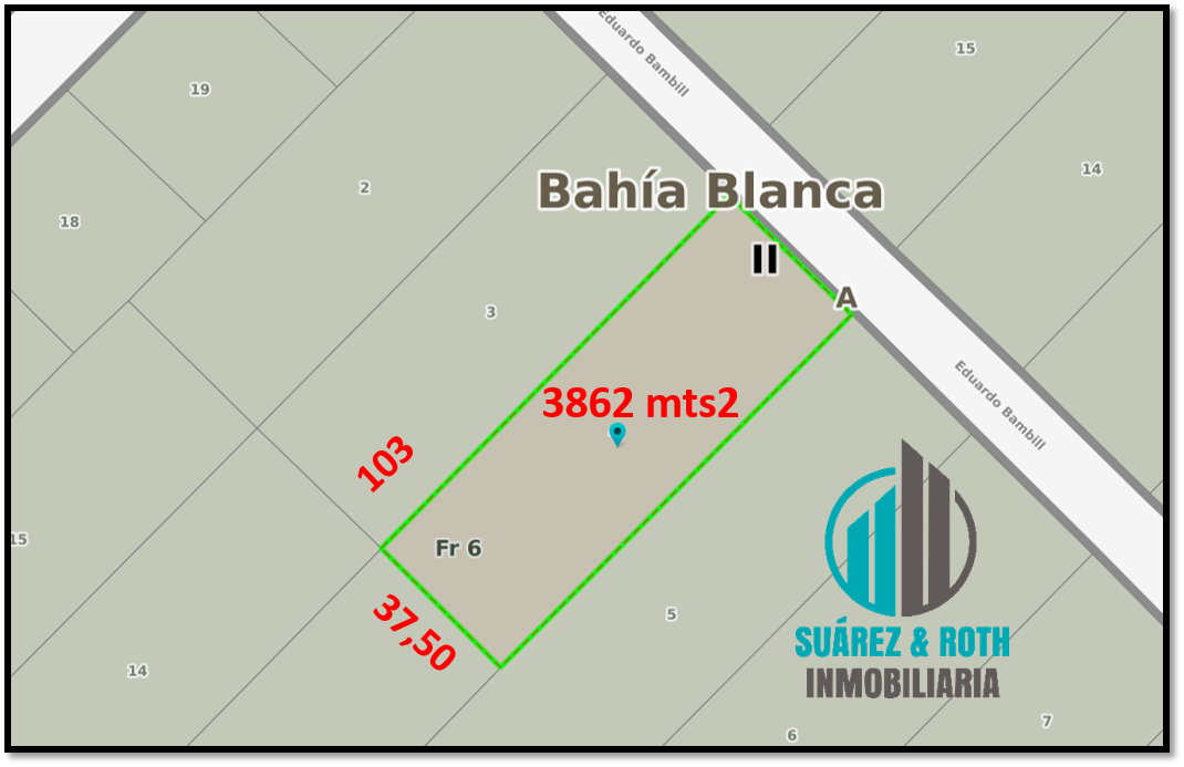 Terreno en Venta en Bambill 1330, Los Muñecos, Bahía Blanca - Bahía Blanca Propiedades | SITIO OFICIAL l
