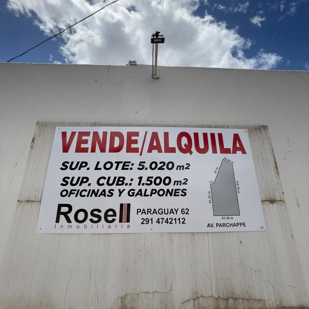 Galpón en Alquiler en Parchappe 786, Tiro Federal, Bahía Blanca - Bahía Blanca Propiedades | SITIO OFICIAL l