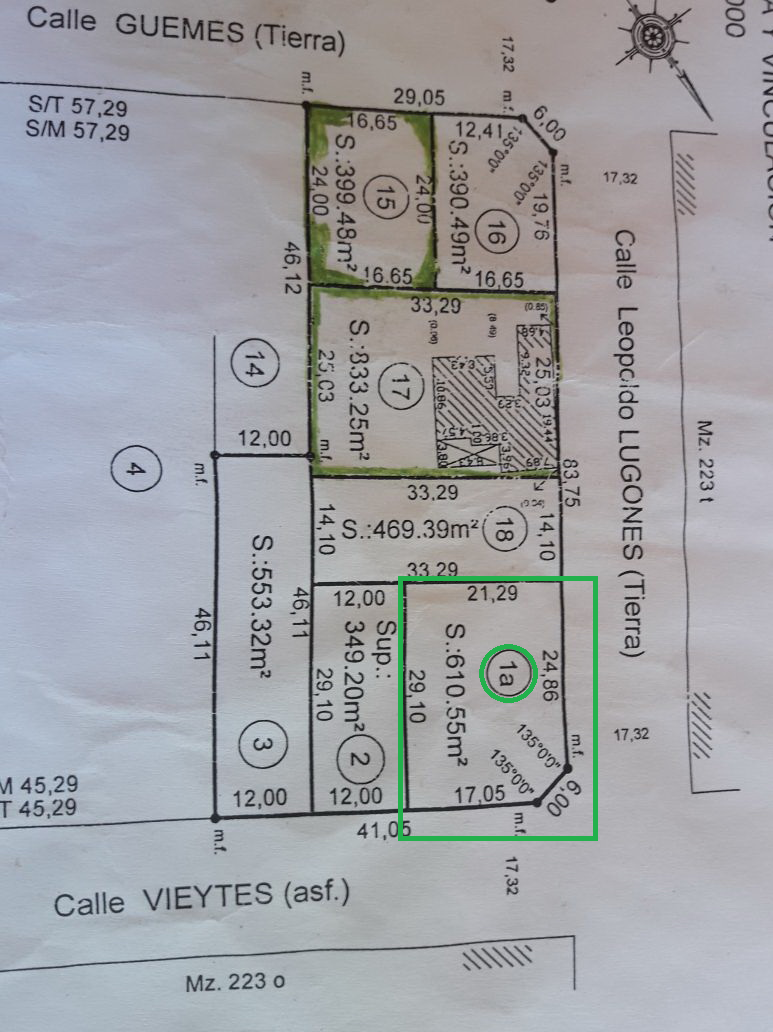 Terreno en Venta en Vieytes 3500, Latino, Bahía Blanca - Bahía Blanca Propiedades | SITIO OFICIAL l