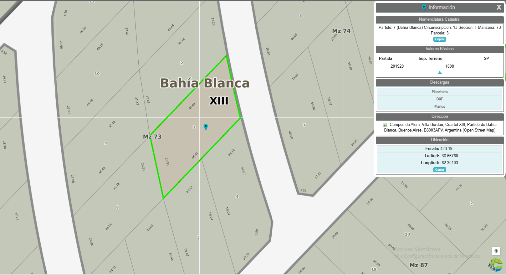 Terreno en Venta en SEQUIS,  Bahía Blanca - Bahía Blanca Propiedades | SITIO OFICIAL l