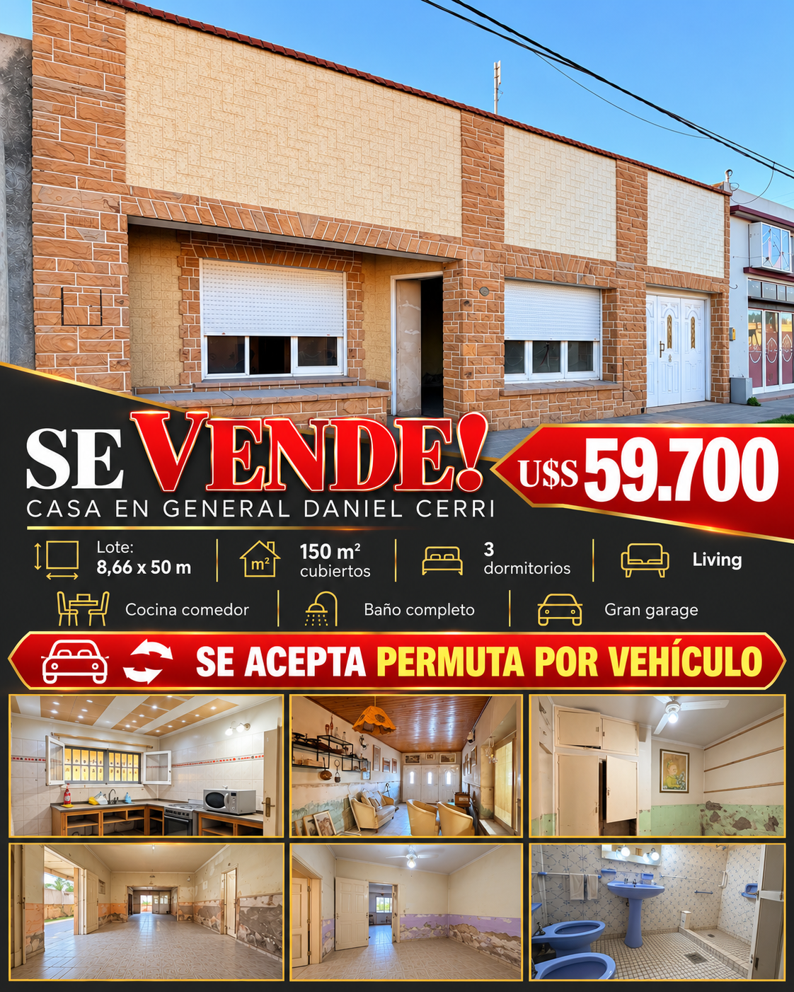 Casa en Venta en Gutiérrez 70,  General Cerri - Bahía Blanca Propiedades | SITIO OFICIAL l