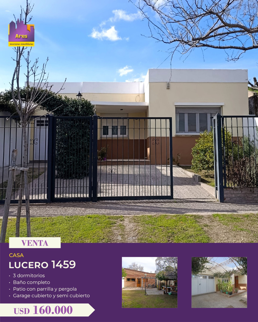 Casa en Venta en LUCERO 1459, Barrio Parque, Bahía Blanca - Bahía Blanca Propiedades | SITIO OFICIAL l