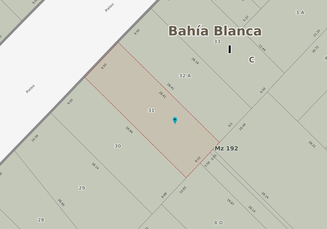 Terreno en Venta en PALAU, 75,  Bahía Blanca - Bahía Blanca Propiedades | SITIO OFICIAL l