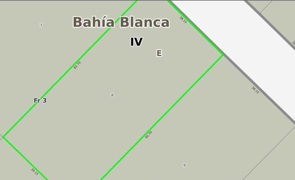 Terreno en Venta en Cambaceres Entre Angel Del Valle Y Tamarisco, Villa Aeropuerto, Bahía Blanca - Bahía Blanca Propiedades | SITIO OFICIAL l