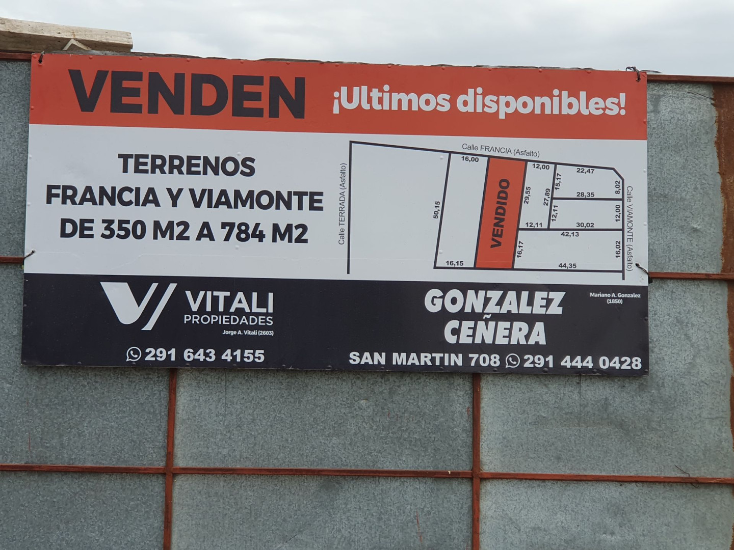 Terreno en Venta en Francia Y Viamonte , Pacifico, Bahía Blanca - Bahía Blanca Propiedades | SITIO OFICIAL l
