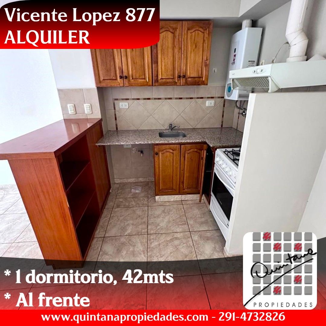 Departamento en Alquiler en Vicente Lopez 877, Macrocentro, Bahía Blanca - Bahía Blanca Propiedades | SITIO OFICIAL l