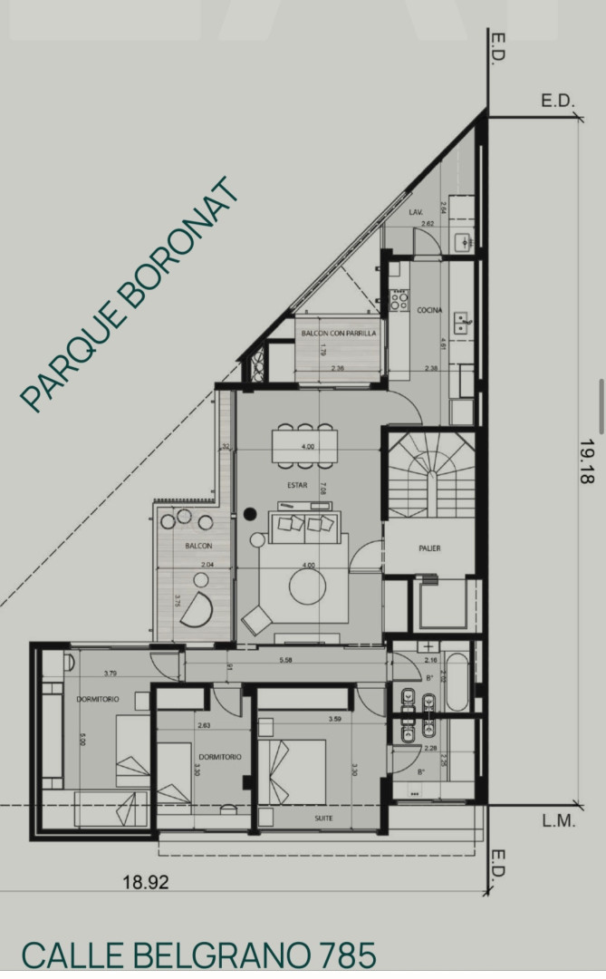 Departamento en Venta en Belgrano 785, La Falda, Bahía Blanca - Bahía Blanca Propiedades | SITIO OFICIAL l