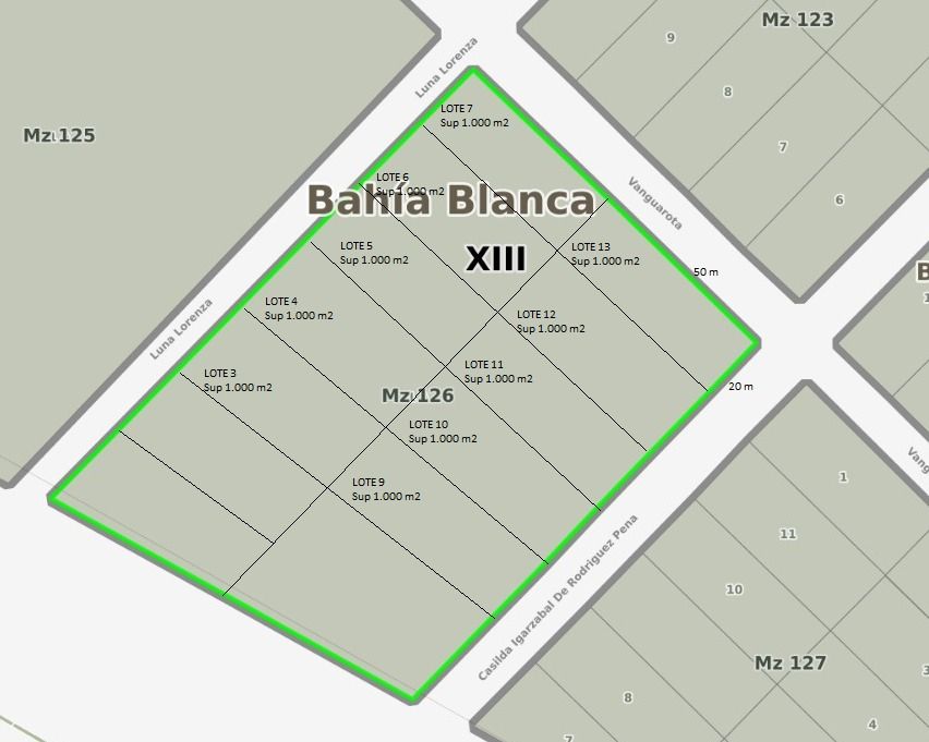 Terreno en Venta en Villa Bordeu,  Bahía Blanca - Bahía Blanca Propiedades | SITIO OFICIAL l