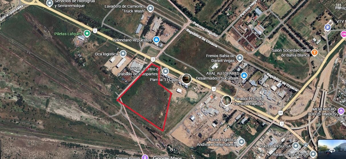 Terreno en Venta en Ruta 3 KM 697,  Bahía Blanca - Bahía Blanca Propiedades | SITIO OFICIAL l