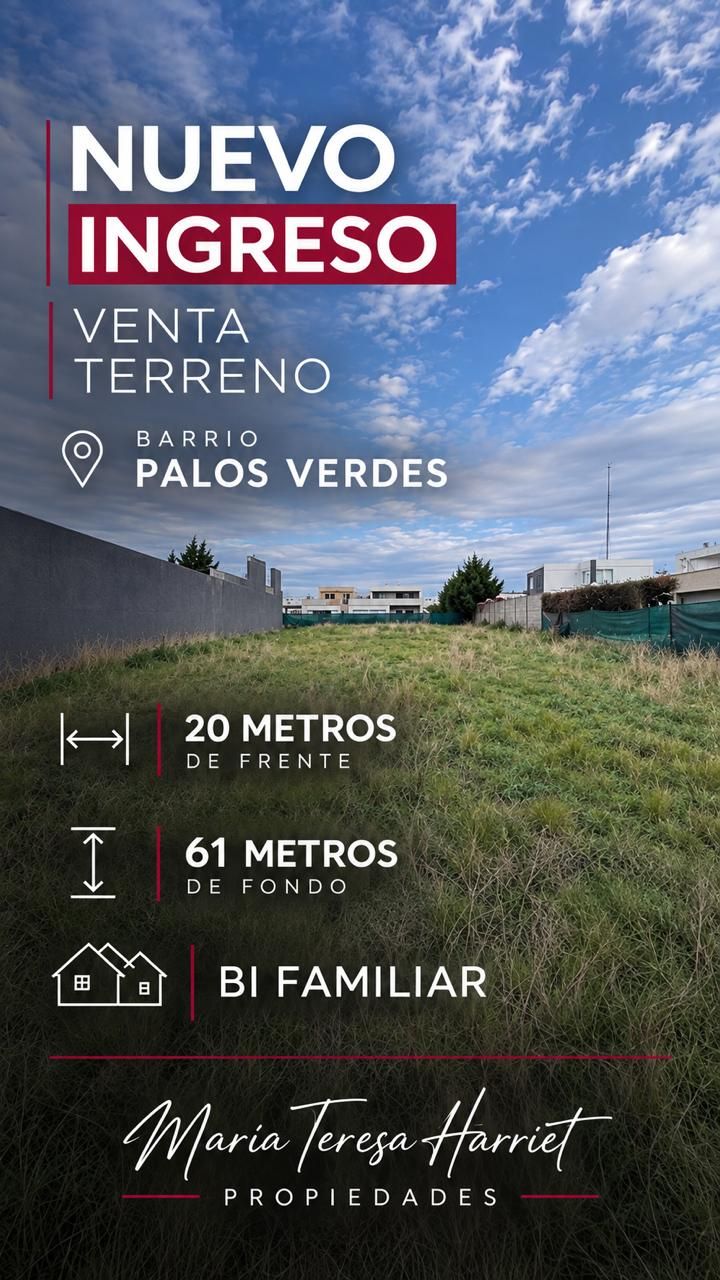 Terreno en Venta  Palos Verdes, Bahía Blanca - Bahía Blanca Propiedades | SITIO OFICIAL l