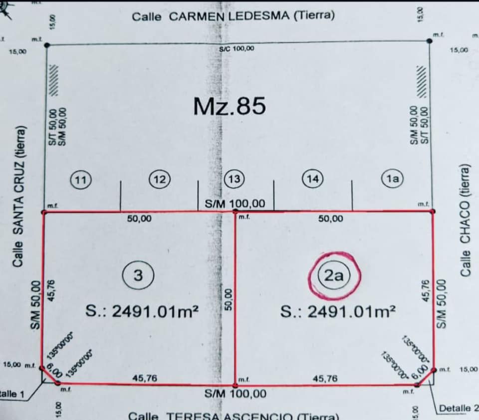Terreno en Venta en Teresa Ascencio Entre Chaco Y Santa Cruz , Villa Bordeu, Bahía Blanca - Bahía Blanca Propiedades | SITIO OFICIAL l