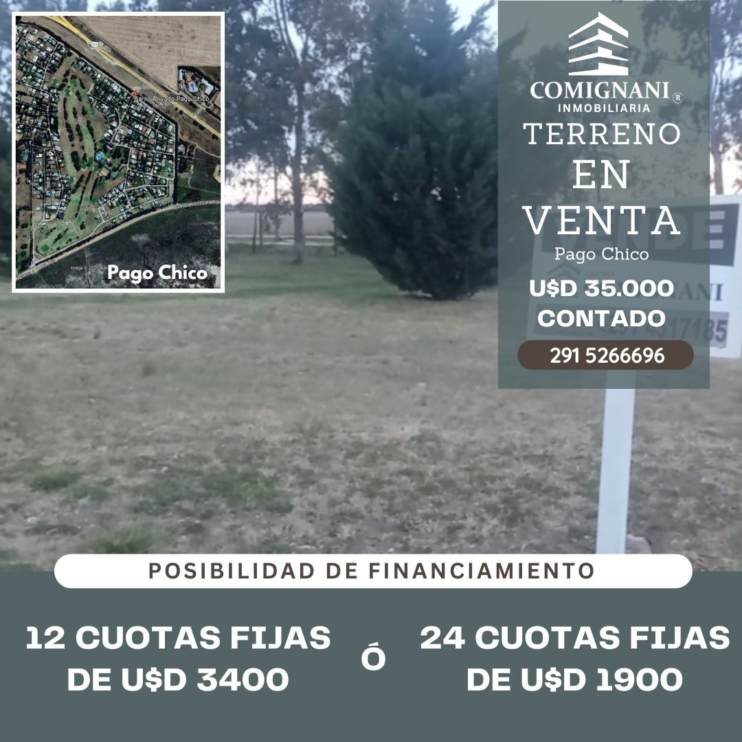 Terreno en Venta en Barrio Privado Pago Chico ,  Punta Alta - Bahía Blanca Propiedades | SITIO OFICIAL l