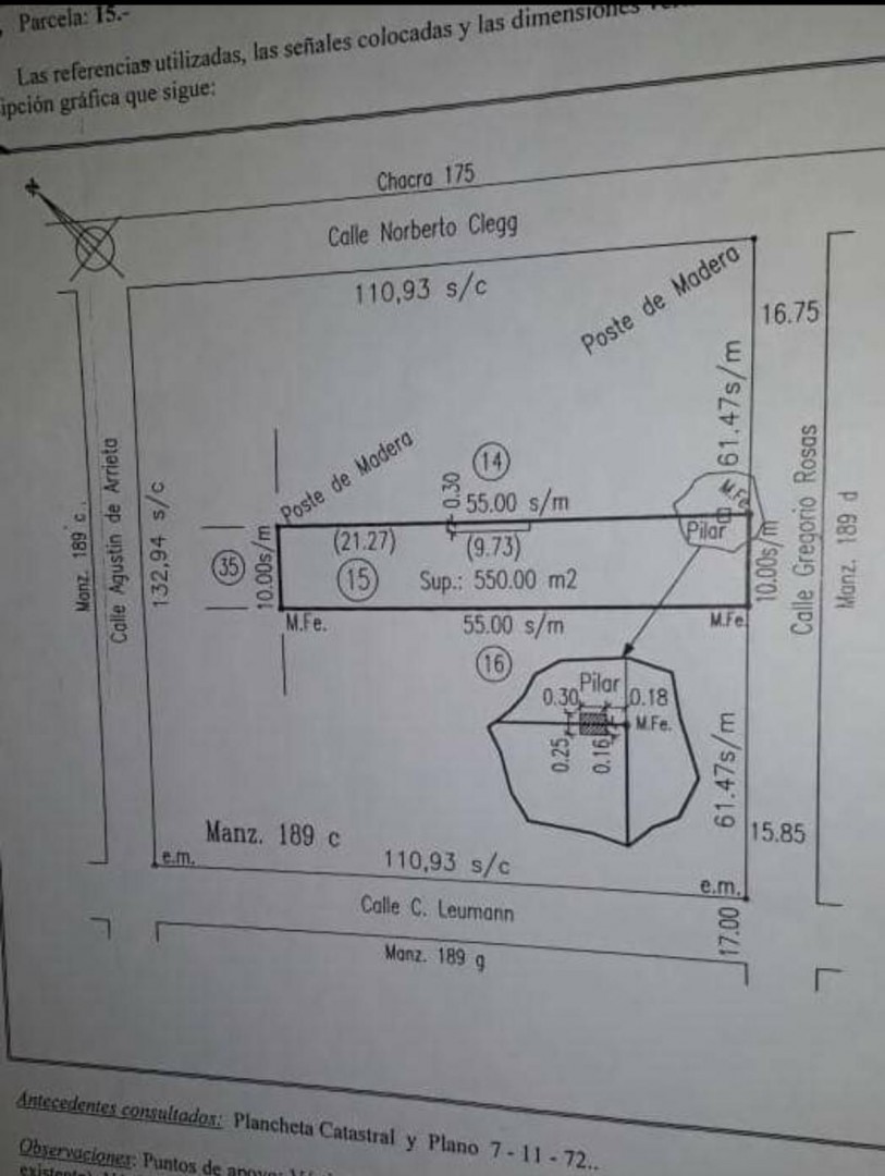 Terreno en Venta en Gregorio Rosas 3100, Patagonia, Bahía Blanca - Bahía Blanca Propiedades | SITIO OFICIAL l