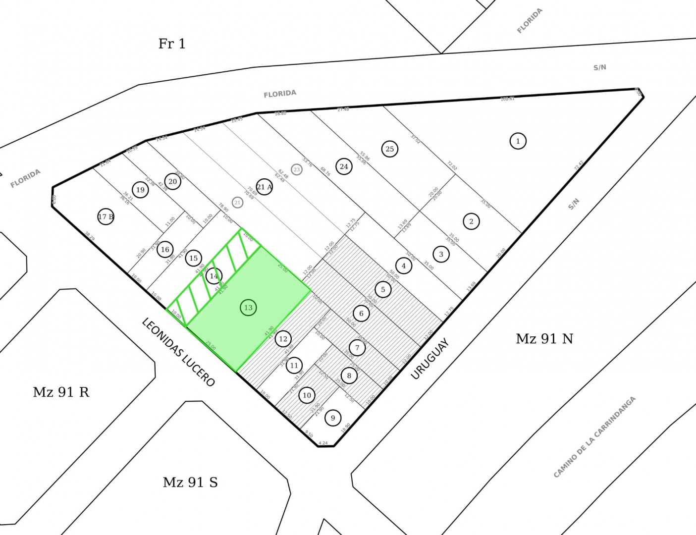 Terreno en Venta en Leónidas Lucero 1400, Villa Floresta, Bahía Blanca - Bahía Blanca Propiedades | SITIO OFICIAL l