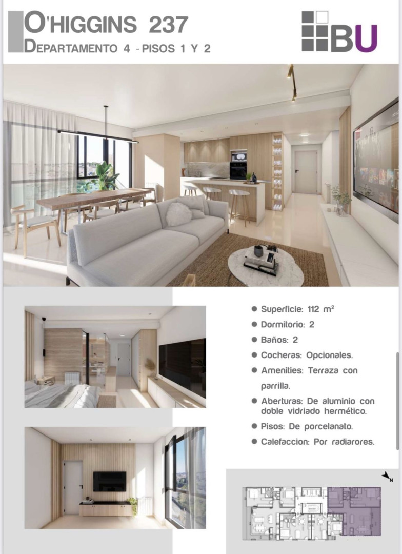 Departamento en Venta en O' Higgins 237, Centro, Bahía Blanca - Bahía Blanca Propiedades | SITIO OFICIAL l
