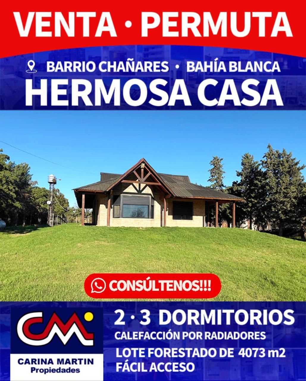 Casa en Venta en Lucía Miranda 135, Los Chañares, Bahía Blanca - Bahía Blanca Propiedades | SITIO OFICIAL l