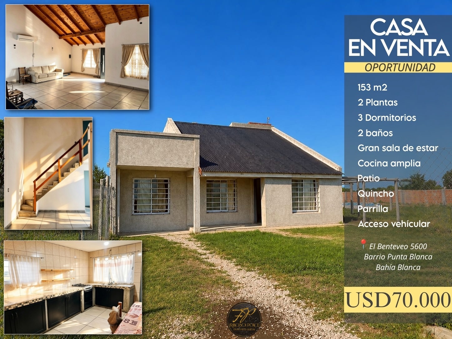 Casa en Venta en El Benteveo 5625,  Bahía Blanca - Bahía Blanca Propiedades | SITIO OFICIAL l