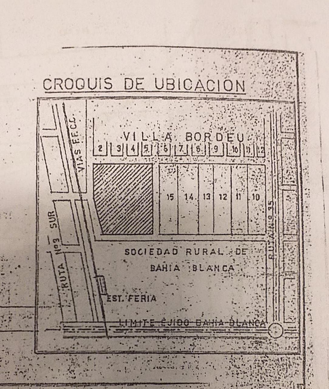 Terreno en Venta en Sociedad Rural , Villa Bordeu, Bahía Blanca - Bahía Blanca Propiedades | SITIO OFICIAL l