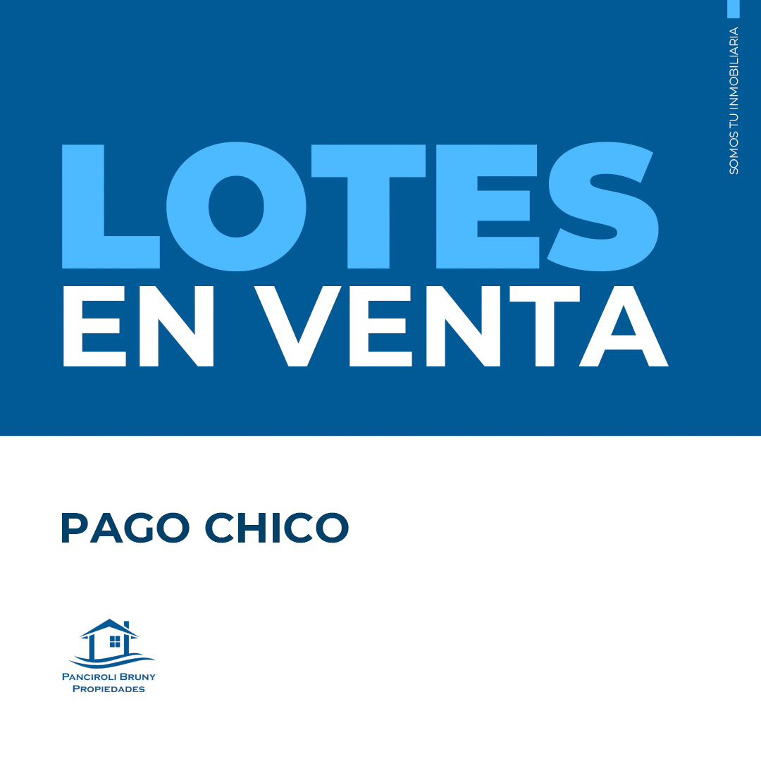 Terreno en Venta  Pago Chico, Bahía Blanca - Bahía Blanca Propiedades | SITIO OFICIAL l