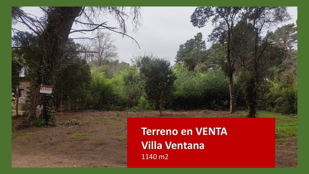 Terreno en Venta en Cabecita Negra Y Curamalal ,  Villa Ventana - Bahía Blanca Propiedades | SITIO OFICIAL l