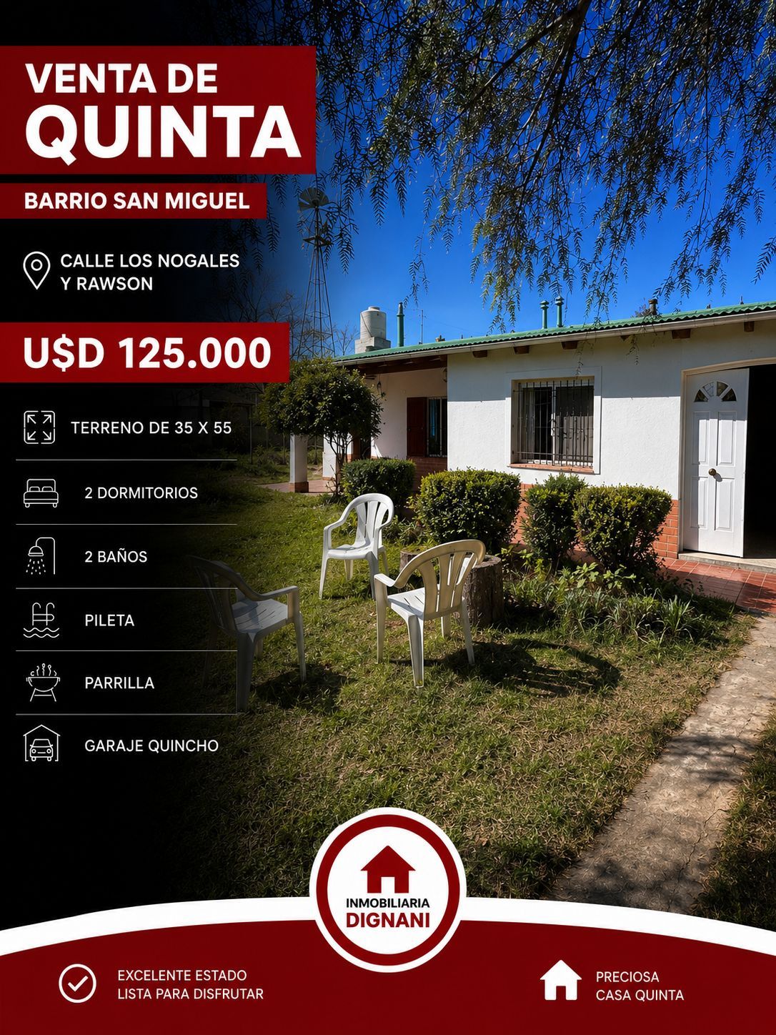 Quinta en Venta en Los Nogales Y Rawson, San Miguel, Bahía Blanca - Bahía Blanca Propiedades | SITIO OFICIAL l