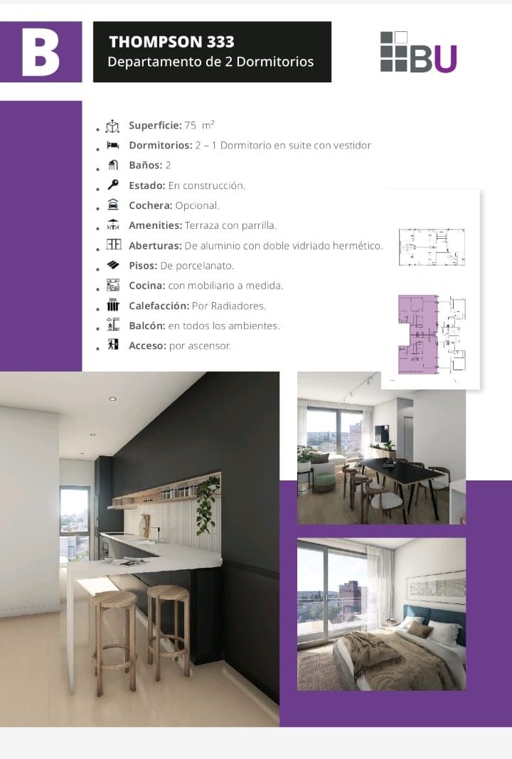Departamento en Venta en Thompson 333,  Bahía Blanca - Bahía Blanca Propiedades | SITIO OFICIAL l