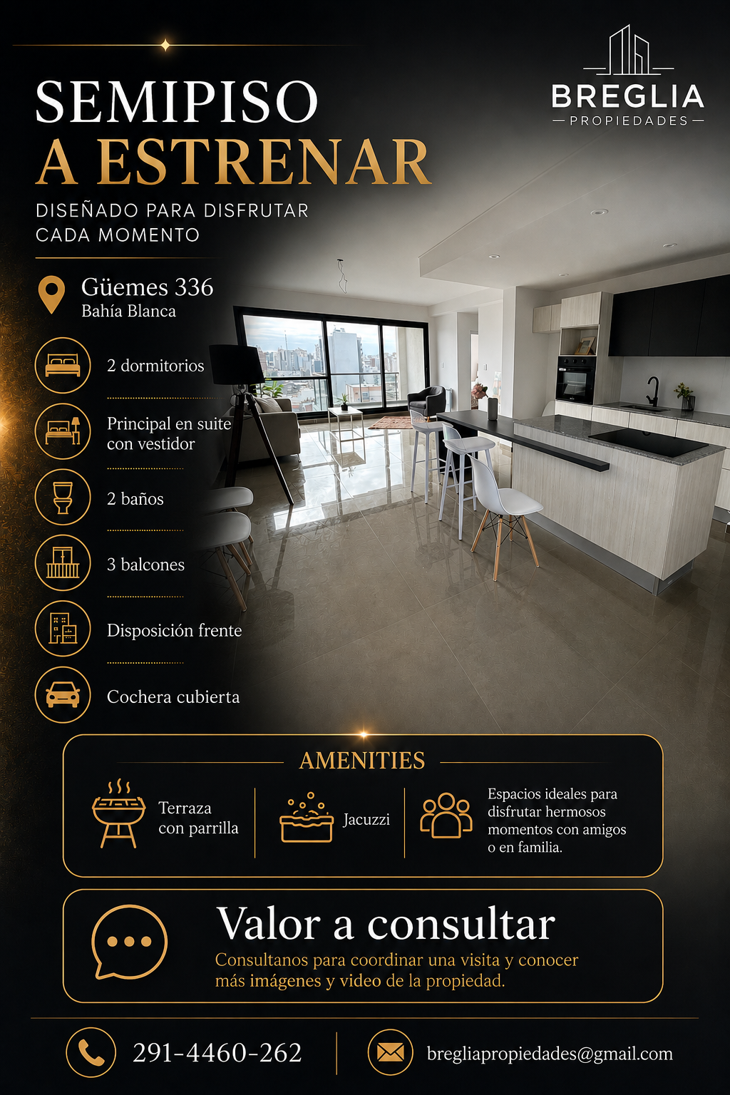 Departamento en Venta en Guemes 336, Centro, Bahía Blanca - Bahía Blanca Propiedades | SITIO OFICIAL l