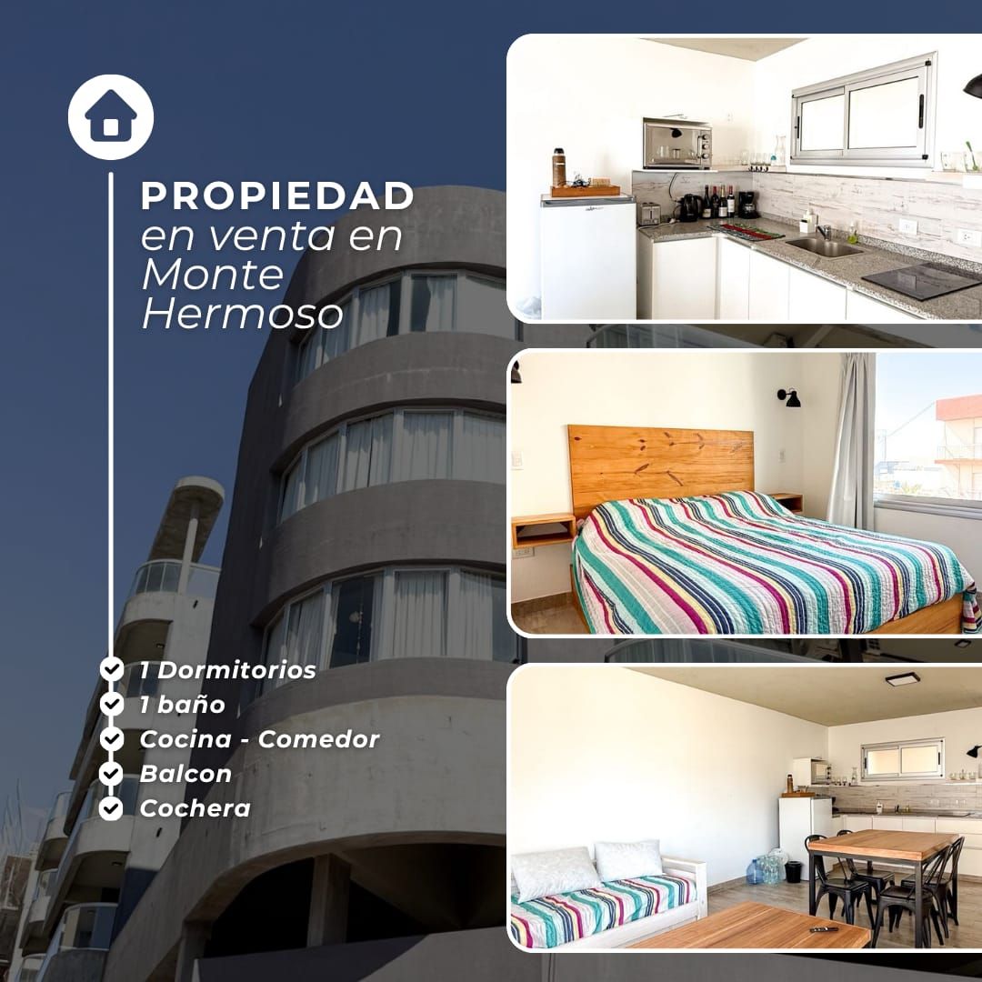 Departamento en Venta en Avenida Argentina Y Dufaur, Centro, Monte Hermoso - Bahía Blanca Propiedades | SITIO OFICIAL l