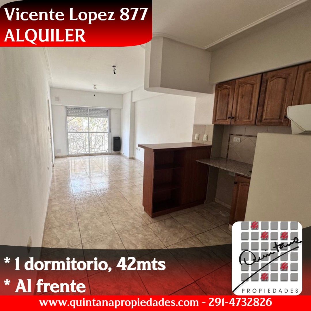 Departamento en Alquiler en Vicente Lopez 877, Macrocentro, Bahía Blanca - Bahía Blanca Propiedades | SITIO OFICIAL l
