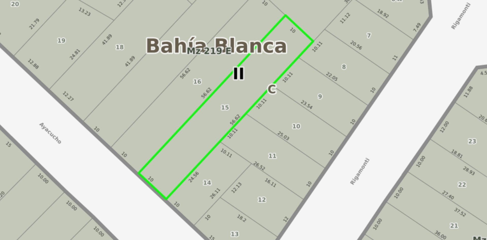 Terreno en Venta en Ayacucho 3221, Los Almendros, Bahía Blanca - Bahía Blanca Propiedades | SITIO OFICIAL l