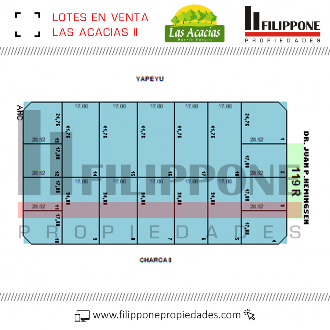 Terreno en Venta en Charcas 5100/5200, Las Acacias, Bahía Blanca - Bahía Blanca Propiedades | SITIO OFICIAL l