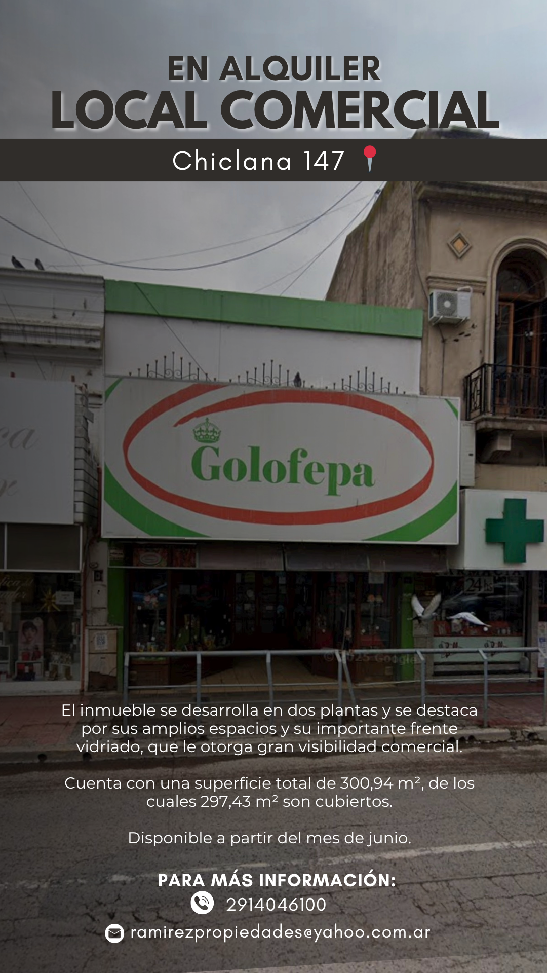 Local en Alquiler en Chiclana 147, Centro, Bahía Blanca - Bahía Blanca Propiedades | SITIO OFICIAL l