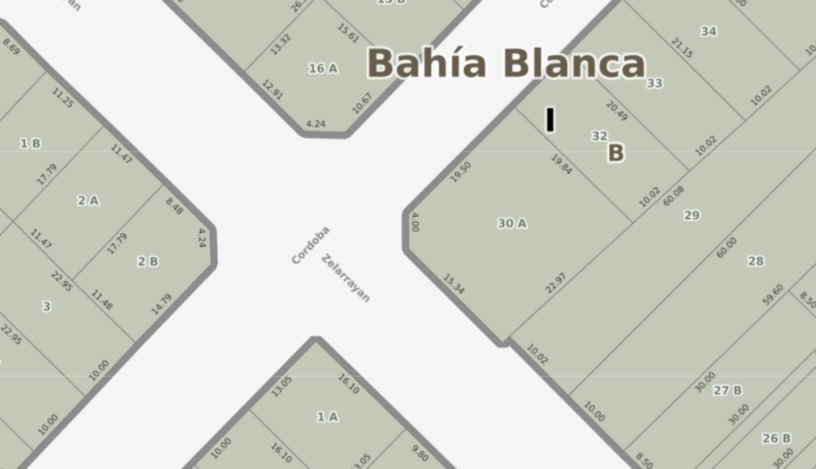 Terreno en Venta en Cordoba 121, Universitario, Bahía Blanca - Bahía Blanca Propiedades | SITIO OFICIAL l