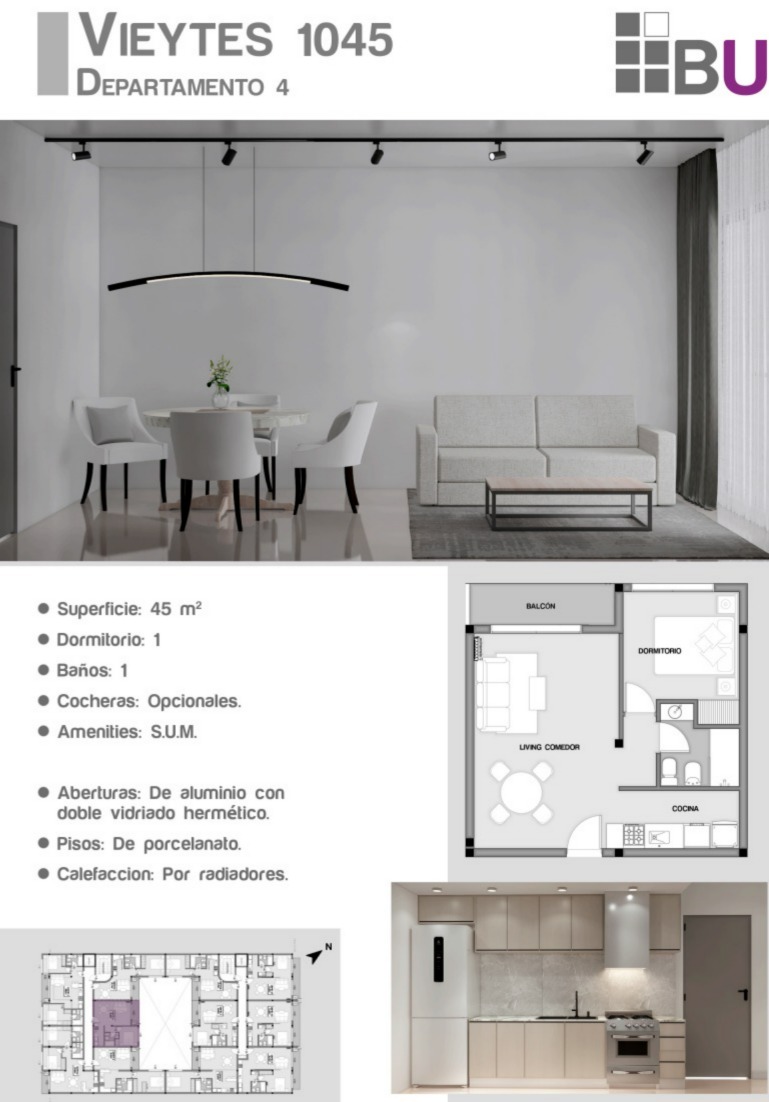 Departamento en Venta en Vieytes 1045,  Bahía Blanca - Bahía Blanca Propiedades | SITIO OFICIAL l