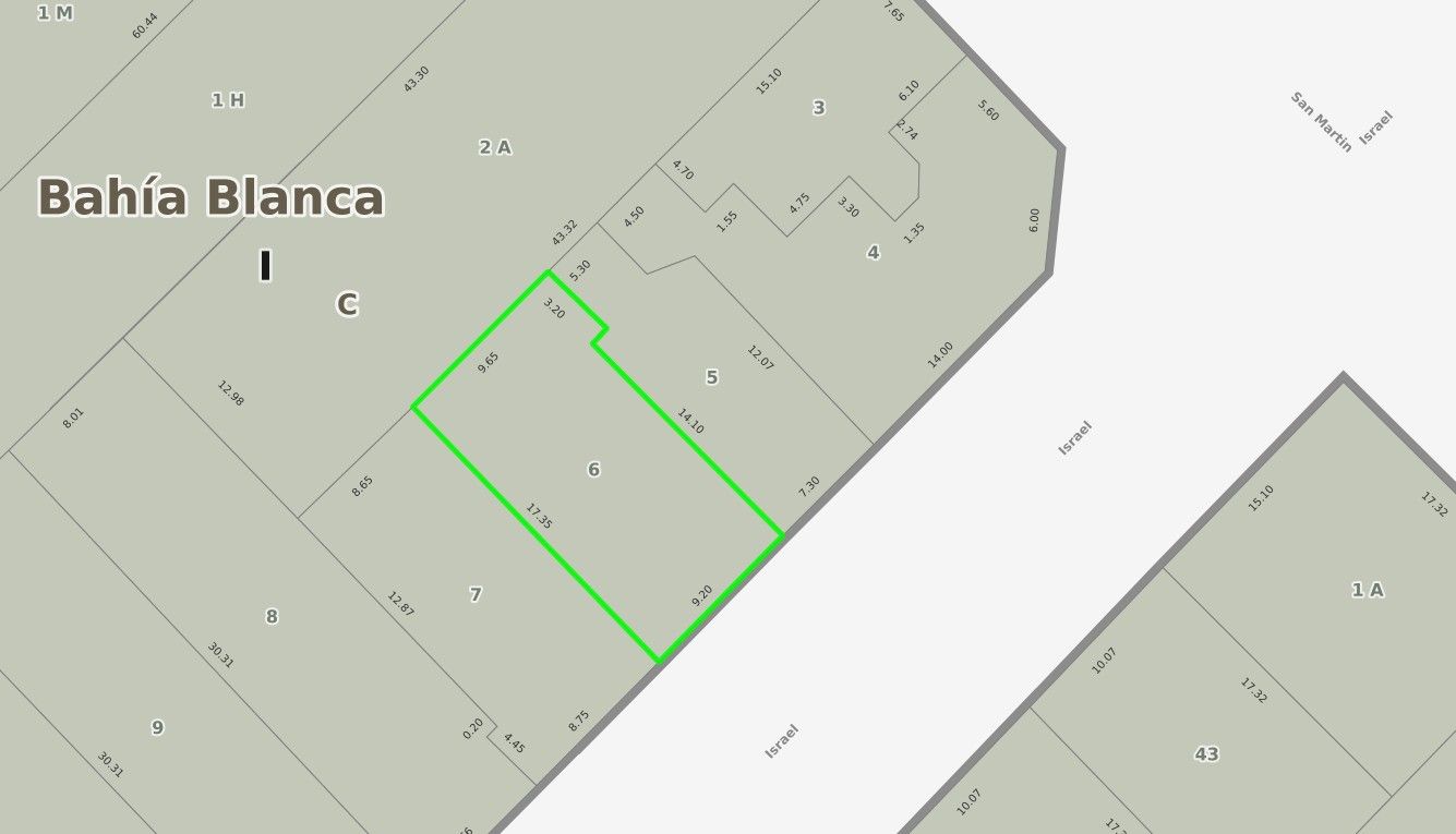 Terreno en Venta en ISRAEL 86, Villa Mitre, Bahía Blanca - Bahía Blanca Propiedades | SITIO OFICIAL l