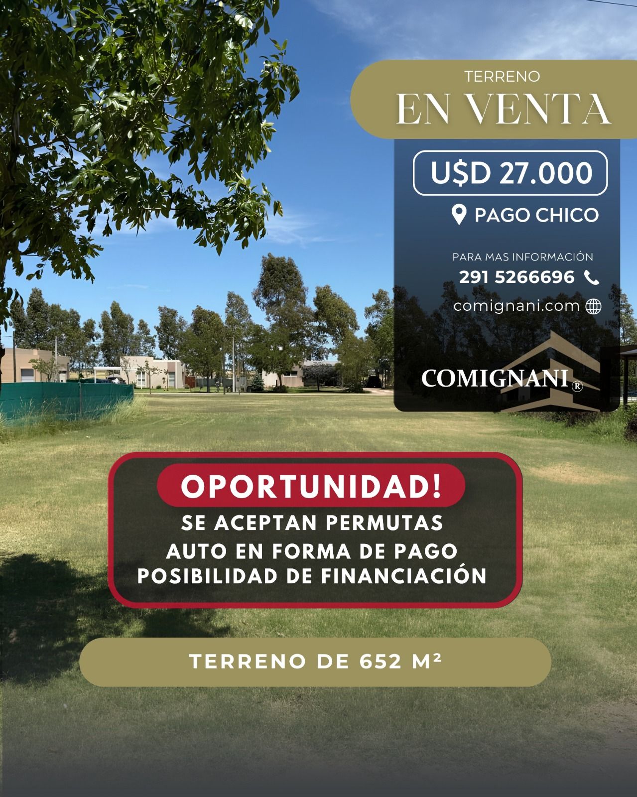 Terreno en Venta  Pago Chico, Bahía Blanca - Bahía Blanca Propiedades | SITIO OFICIAL l