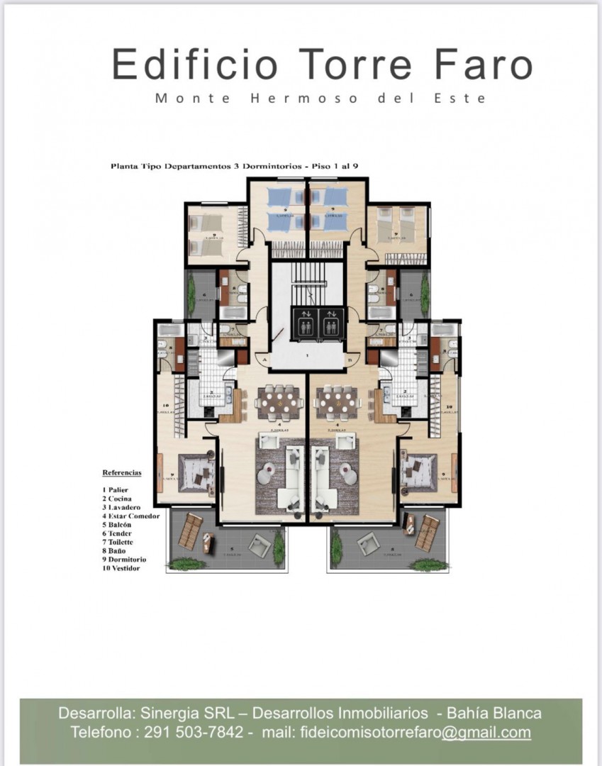 Departamento  - Fideicomiso en Costanera 10, Centro, Monte Hermoso - Bahía Blanca Propiedades | SITIO OFICIAL l