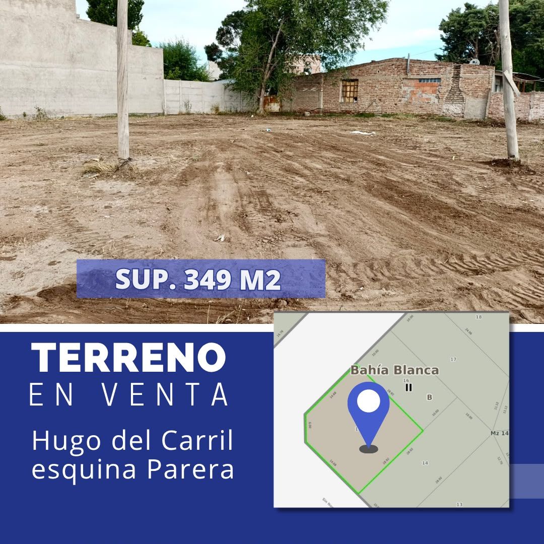 Terreno en Venta en Hugo De Carril Y Parera , Nueva Espora, Bahía Blanca - Bahía Blanca Propiedades | SITIO OFICIAL l