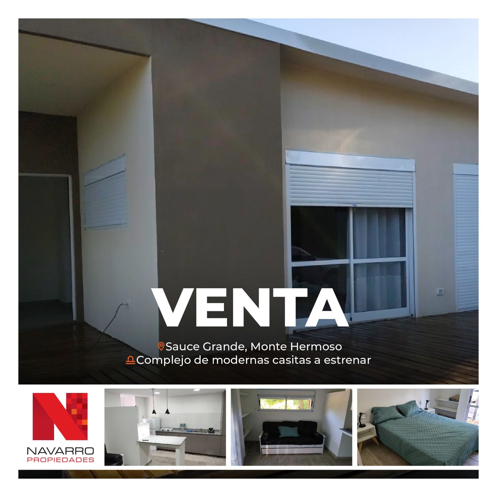 Casa en Venta en E. Plache Y Océano , El Sauce, Monte Hermoso - Bahía Blanca Propiedades | SITIO OFICIAL l
