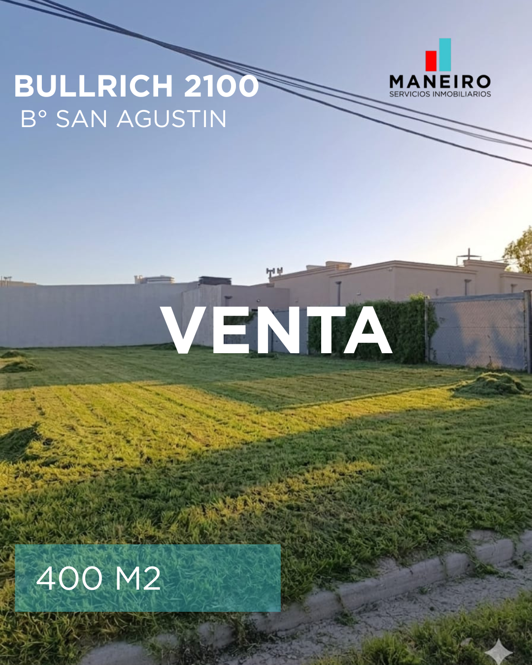 Terreno en Venta en Rafael Augusto Bullrich 2100, San Agustin, Bahía Blanca - Bahía Blanca Propiedades | SITIO OFICIAL l