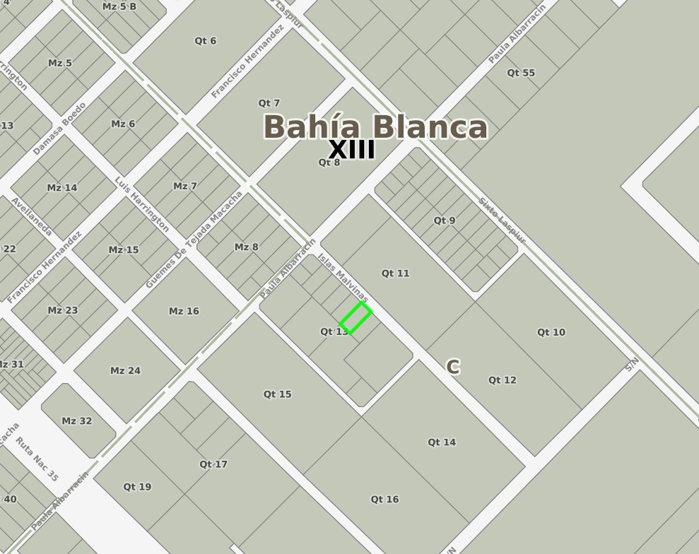 Terreno en Venta en Malvinas Y Paula Albarracin, Villa Bordeu, Bahía Blanca - Bahía Blanca Propiedades | SITIO OFICIAL l