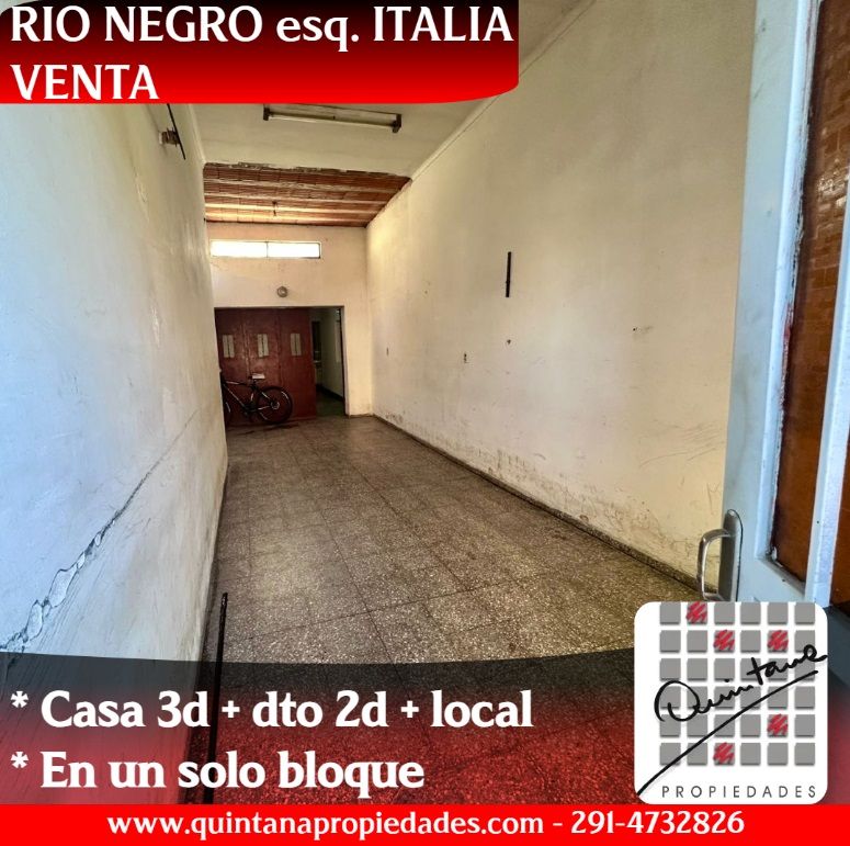 Casa con Local en Venta en Italia Y Rio Negro, Pedro Pico, Bahía Blanca - Bahía Blanca Propiedades | SITIO OFICIAL l
