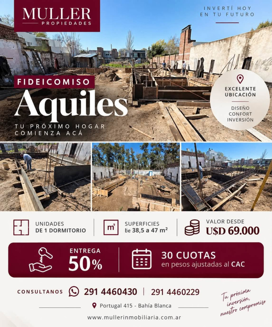 Departamento  - Fideicomiso en Guido Spano 1661, Villa del Parque, Bahía Blanca - Bahía Blanca Propiedades | SITIO OFICIAL l