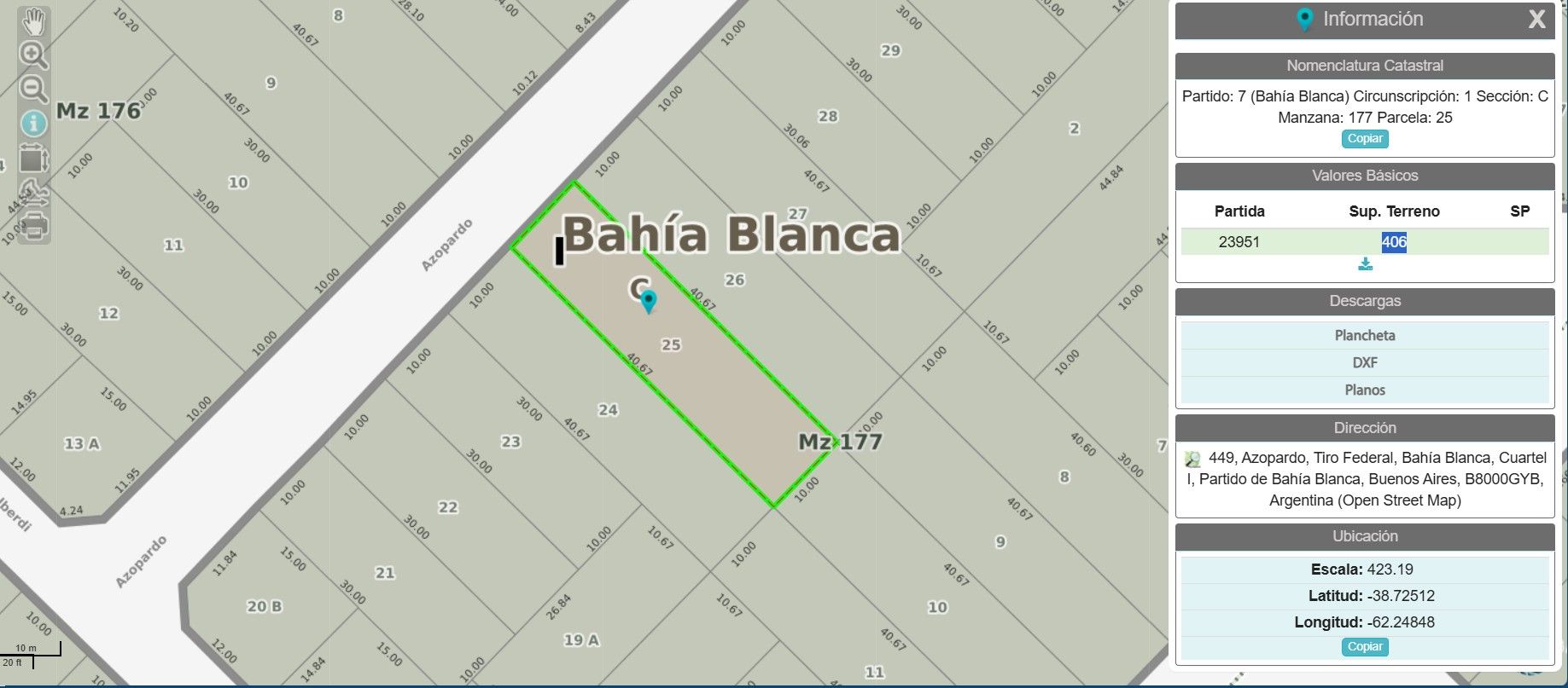 Terreno en Venta en Azopardo 447, Tiro Federal, Bahía Blanca - Bahía Blanca Propiedades | SITIO OFICIAL l