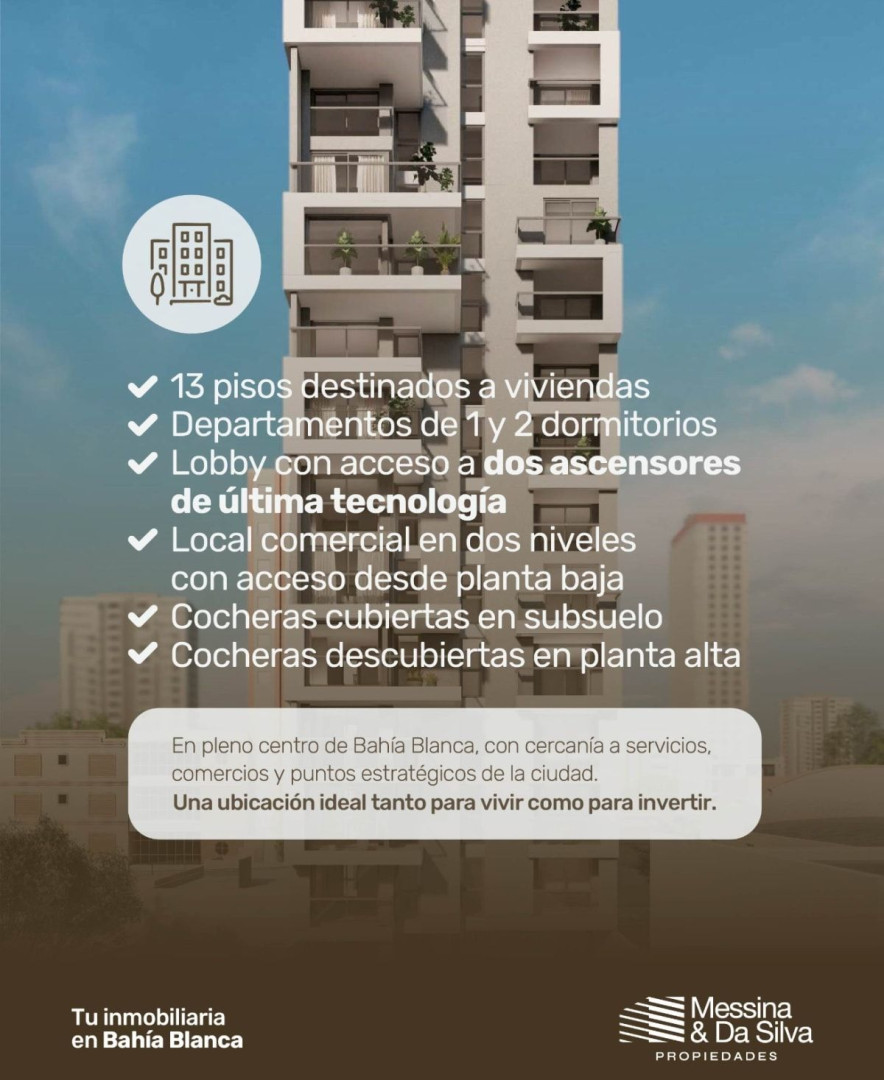 Departamento en Venta en RODRIGUEZ 29, Centro, Bahía Blanca - Bahía Blanca Propiedades | SITIO OFICIAL l