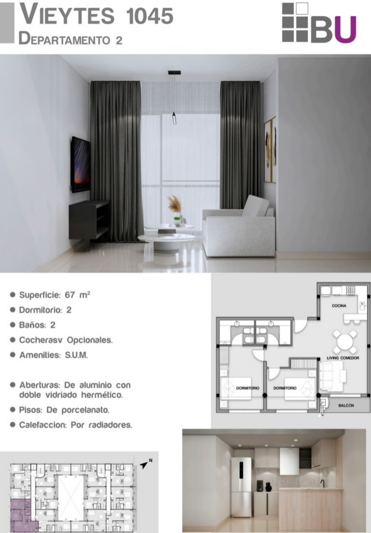 Departamento en Venta en Vieytes 1045,  Bahía Blanca - Bahía Blanca Propiedades | SITIO OFICIAL l