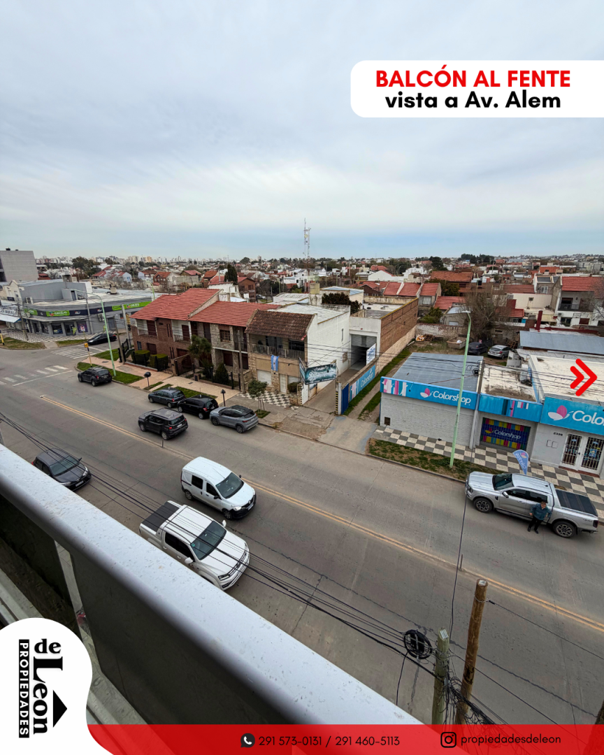 Departamento en Alquiler en Avenida Alem 2351, Villa del Parque, Bahía Blanca - Bahía Blanca Propiedades | SITIO OFICIAL l