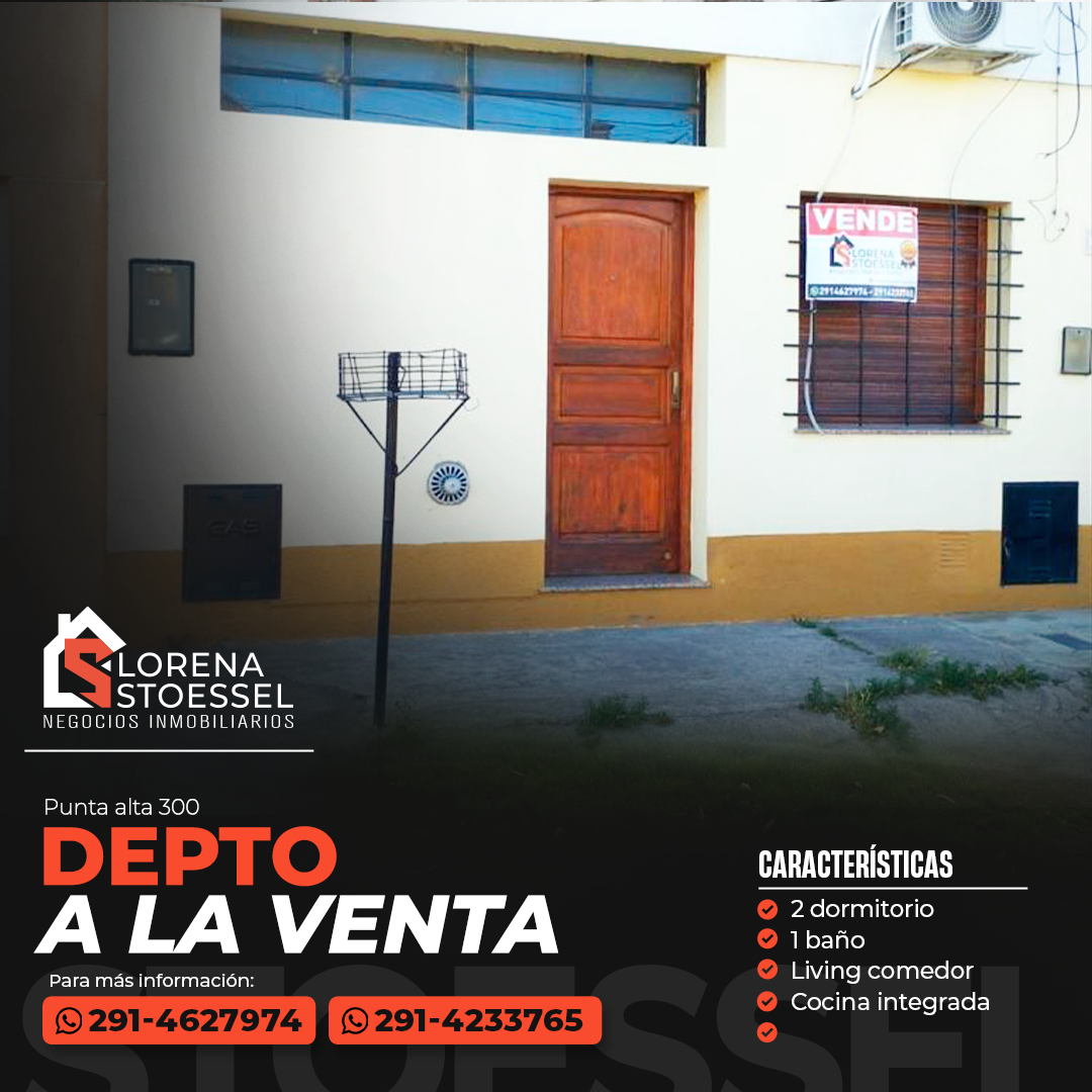 Departamento en Venta en Punta Alta 300, Villa Mitre, Bahía Blanca - Bahía Blanca Propiedades | SITIO OFICIAL l