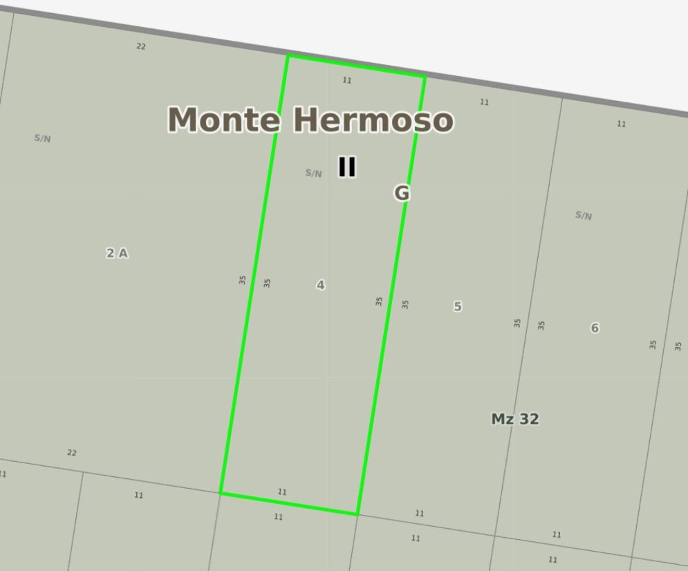 Terreno en Venta en Rodriguez Peña 1929, El Sauce, Monte Hermoso - Bahía Blanca Propiedades | SITIO OFICIAL l