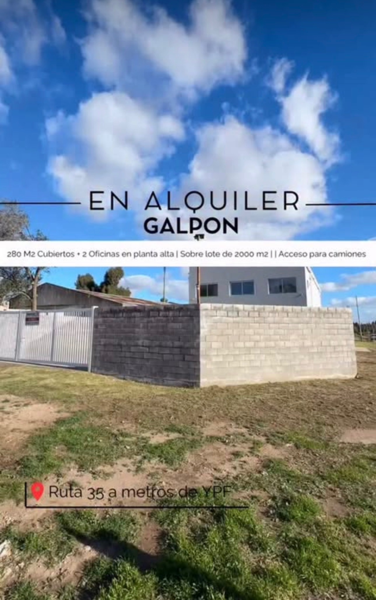 Deposito en Alquiler en Ruta 35, Centro, Bahía Blanca - Bahía Blanca Propiedades | SITIO OFICIAL l